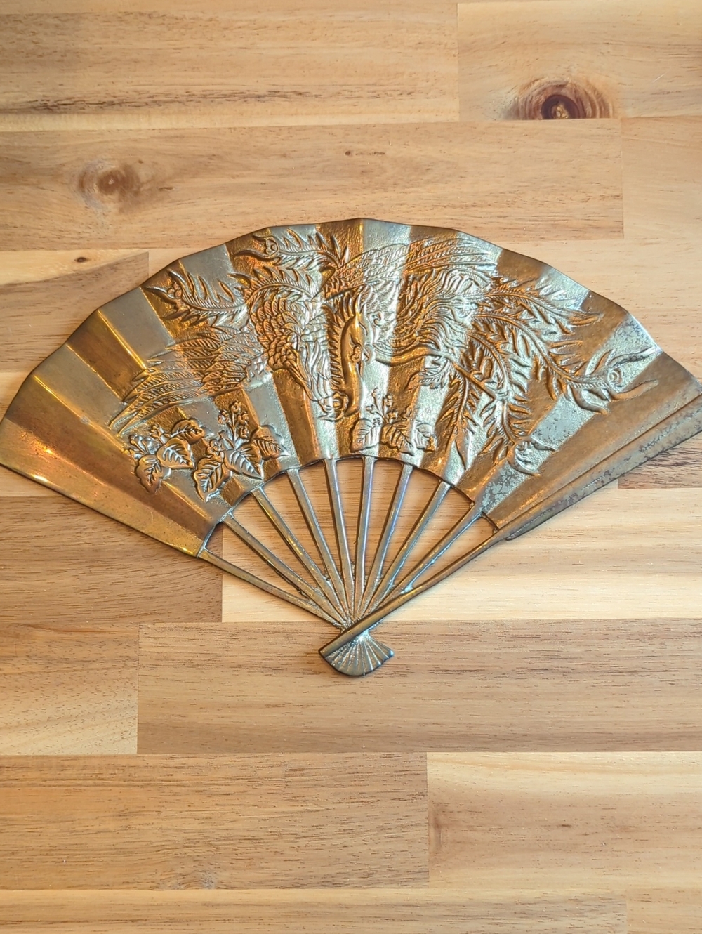 Brass Decorative Wall Fan